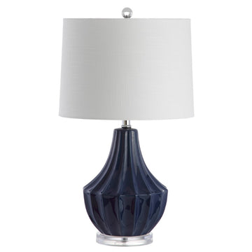Tate 24.5" Ceramic LED Table Lamp - JONATHAN Y